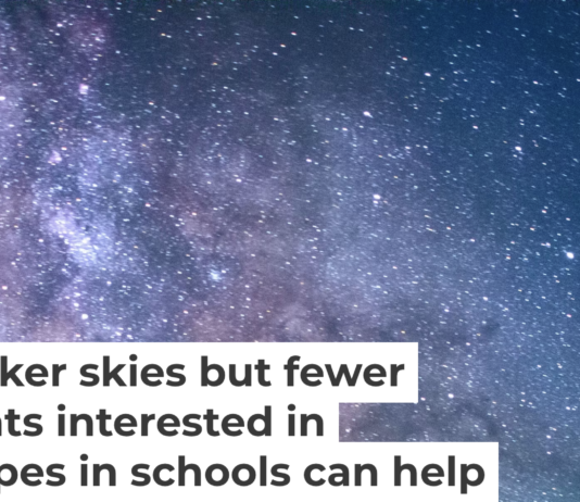 Observing the night sky can get kids interested in astronomy and STEM careers. Jeremy Thomas/Unsplash